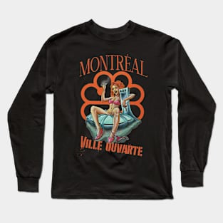 montreal ville ouvarte Long Sleeve T-Shirt